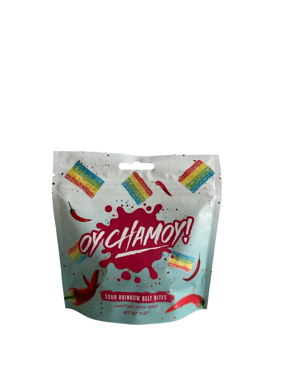 Sour Rainbow Belt Bites- Oy Chamoy