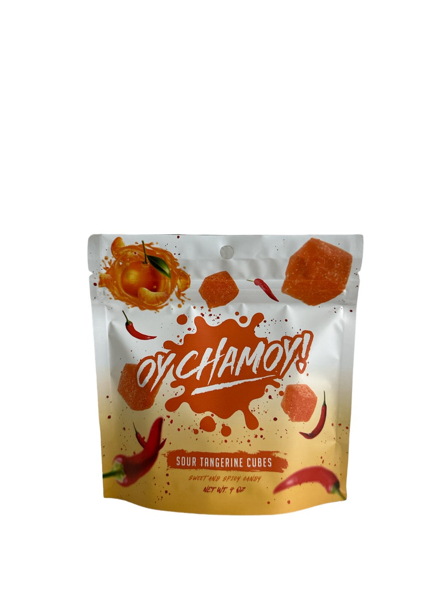 Sour Tangerine Cubes- Oy Chamoy