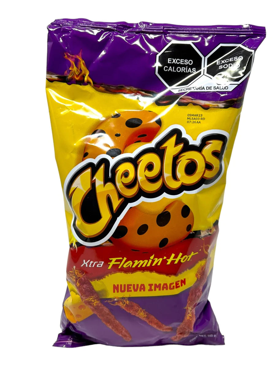 Sabritas Cheetos flaming 3 Pack